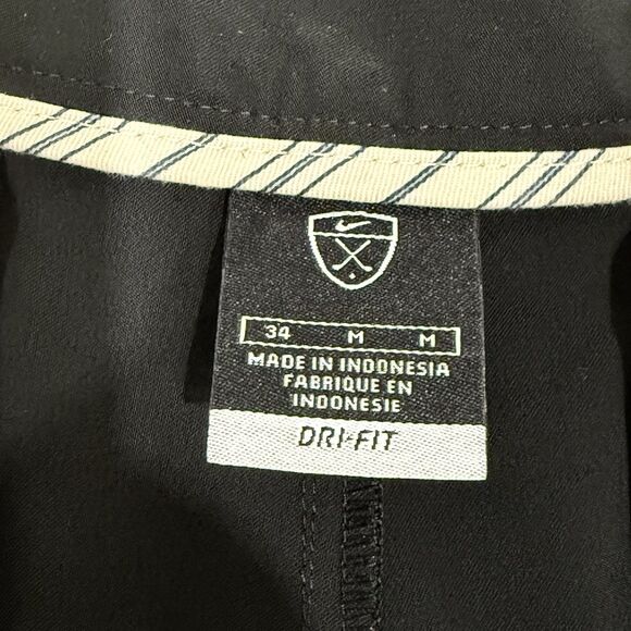Nike Golf Dri Fit Chino Golf Shorts Men's Size 34 Performance Black - Picture 8 of 16